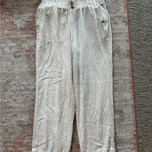 Linen Blend Pants